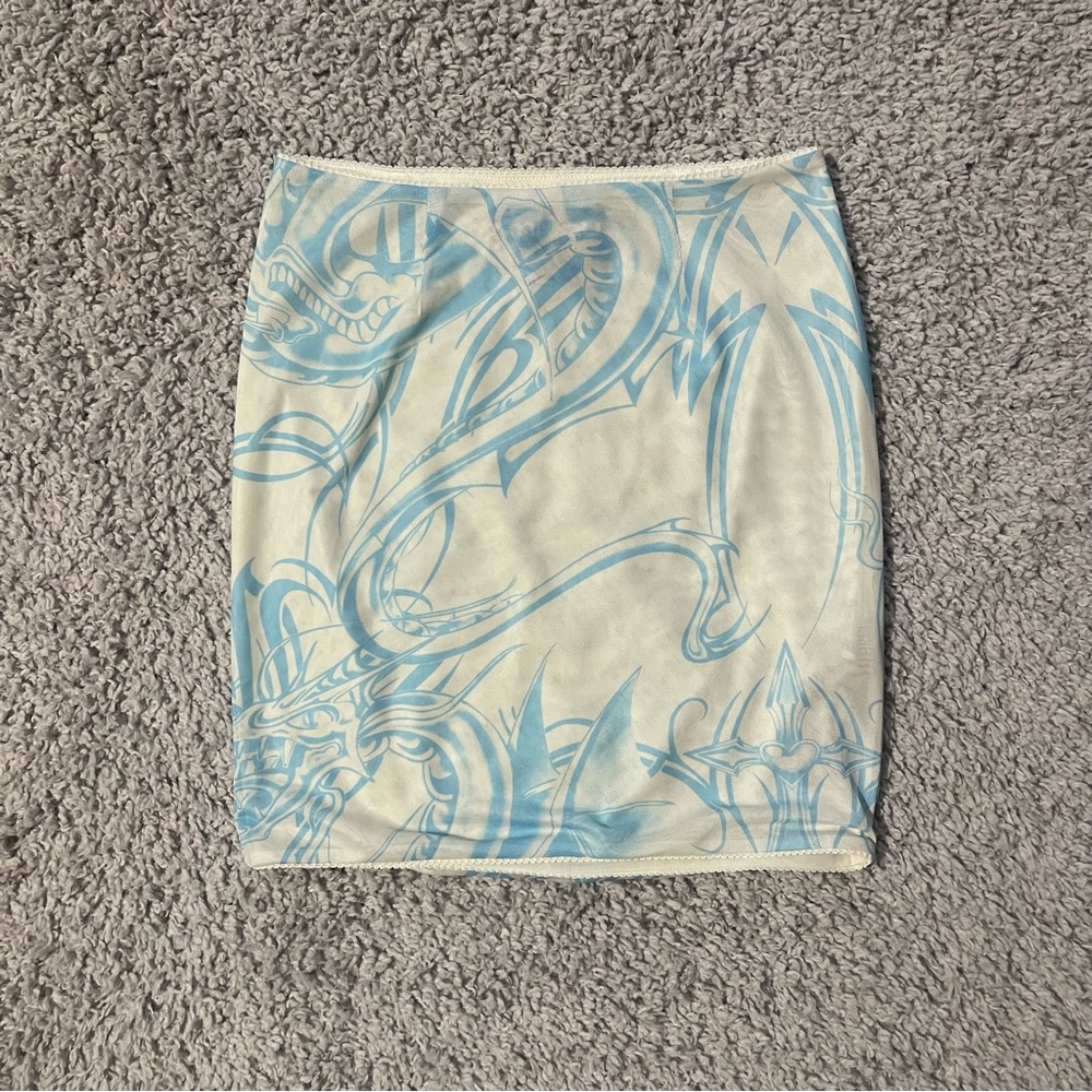Miaou UO Exclusive Tattoo Mini Skirt - Picture 3 of 5